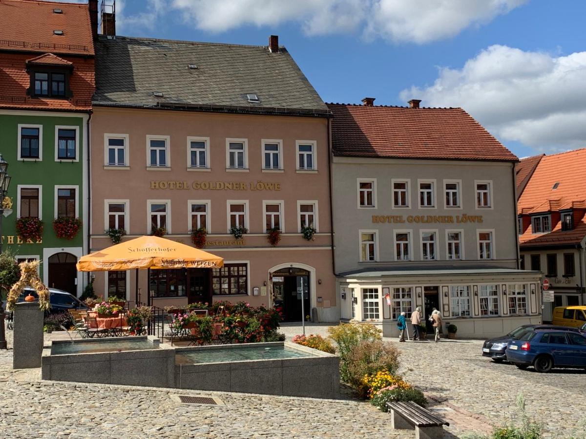 Hotel Goldner Loewe Stolpen Exterior foto